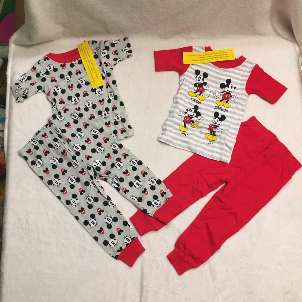 New mockey‎ mouse Pajamas 24m
